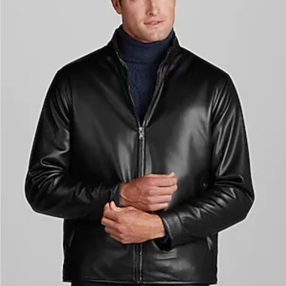 Jos. A. Bank Leather Jacket